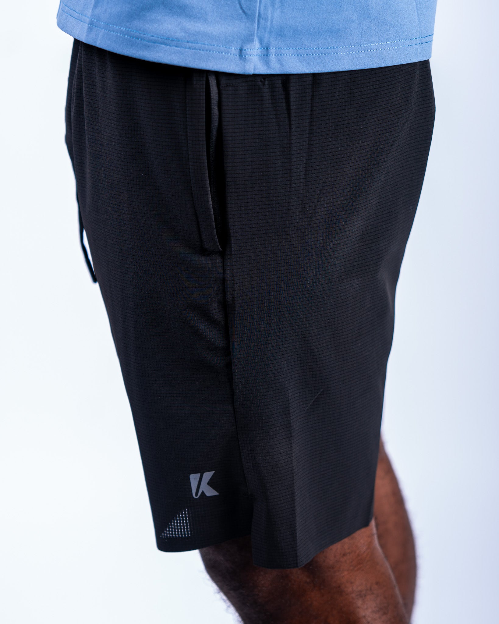 Black Hybrid Shorts